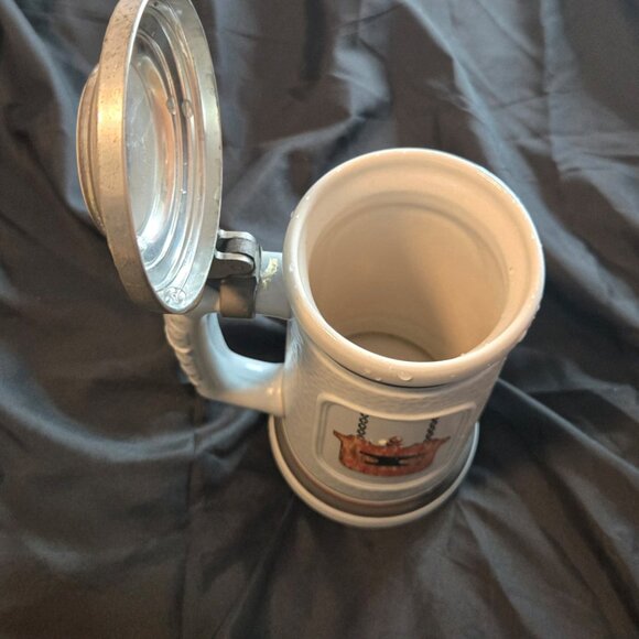 AVON Collectible Stoneware Beer Stein, "The Building of America" No. 61813 - Picture 9 of 11